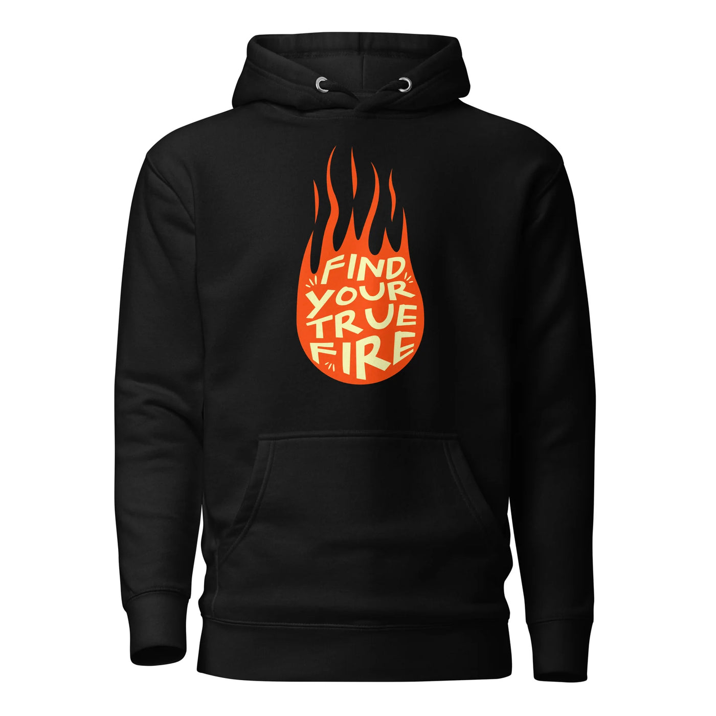 Find Your True Fire Hoodie by Hiblar - Fuel Your Passion